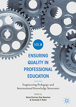 Livre Relié Ensuring Quality in Professional Education Volume II de 