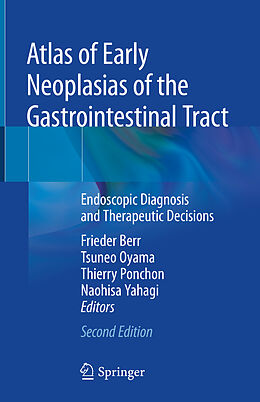 Livre Relié Atlas of Early Neoplasias of the Gastrointestinal Tract de 