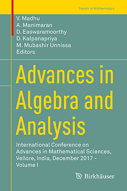 eBook (pdf) Advances in Algebra and Analysis de 