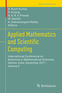 Livre Relié Applied Mathematics and Scientific Computing de 