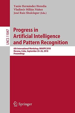 E-Book (pdf) Progress in Artificial Intelligence and Pattern Recognition von 
