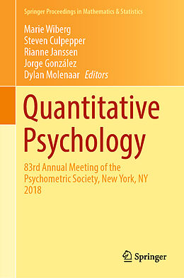 Fester Einband Quantitative Psychology von 