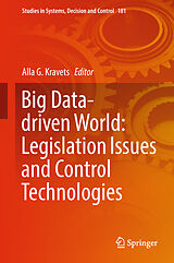 eBook (pdf) Big Data-driven World: Legislation Issues and Control Technologies de 