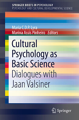 Couverture cartonnée Cultural Psychology as Basic Science de 