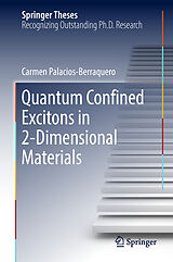 E-Book (pdf) Quantum Confined Excitons in 2-Dimensional Materials von Carmen Palacios-Berraquero