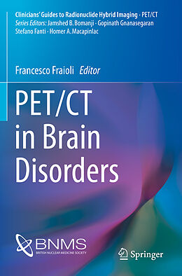 Couverture cartonnée PET/CT in Brain Disorders de 
