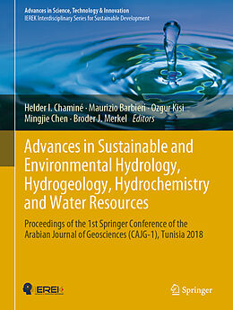 Fester Einband Advances in Sustainable and Environmental Hydrology, Hydrogeology, Hydrochemistry and Water Resources von 