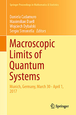Fester Einband Macroscopic Limits of Quantum Systems von 