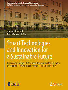 Livre Relié Smart Technologies and Innovation for a Sustainable Future de 