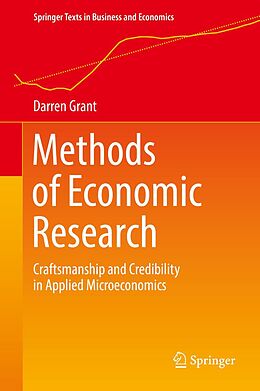 eBook (pdf) Methods of Economic Research de Darren Grant