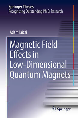 Fester Einband Magnetic Field Effects in Low-Dimensional Quantum Magnets von Adam Iaizzi