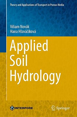 eBook (pdf) Applied Soil Hydrology de Viliam Novák, Hana Hlaváciková