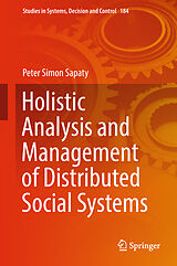 eBook (pdf) Holistic Analysis and Management of Distributed Social Systems de Peter Simon Sapaty