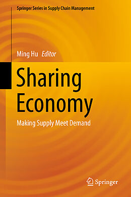 Livre Relié Sharing Economy de 