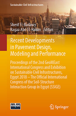 Couverture cartonnée Recent Developments in Pavement Design, Modeling and Performance de 