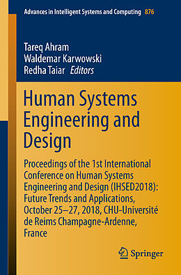 Kartonierter Einband Human Systems Engineering and Design von 