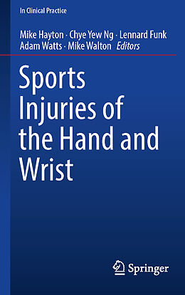 Couverture cartonnée Sports Injuries of the Hand and Wrist de 