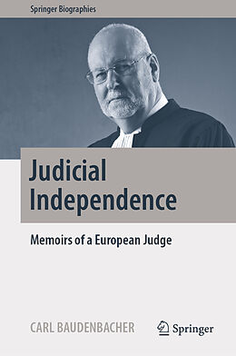 Fester Einband Judicial Independence von Carl Baudenbacher