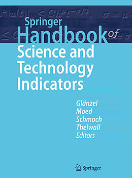 Fester Einband Springer Handbook of Science and Technology Indicators von 