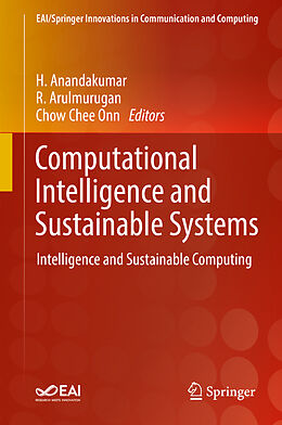 Fester Einband Computational Intelligence and Sustainable Systems von 