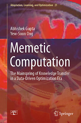 Livre Relié Memetic Computation de Yew-Soon Ong, Abhishek Gupta