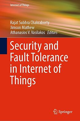 eBook (pdf) Security and Fault Tolerance in Internet of Things de 