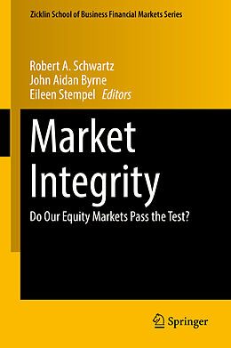 Livre Relié Market Integrity de 