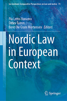 Livre Relié Nordic Law in European Context de 