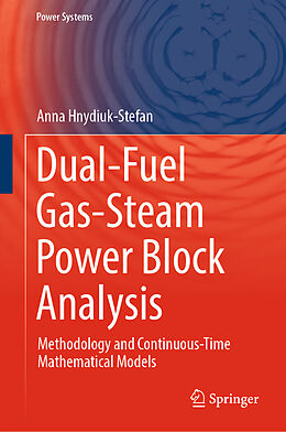 E-Book (pdf) Dual-Fuel Gas-Steam Power Block Analysis von Anna Hnydiuk-Stefan
