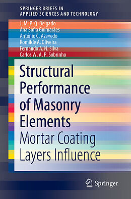 eBook (pdf) Structural Performance of Masonry Elements de J. M. P. Q. Delgado, Ana Sofia Guimarães, António C. Azevedo