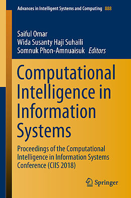 Couverture cartonnée Computational Intelligence in Information Systems de 