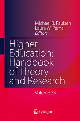 Livre Relié Higher Education: Handbook of Theory and Research de 