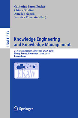 Kartonierter Einband Knowledge Engineering and Knowledge Management von 