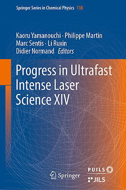 Fester Einband Progress in Ultrafast Intense Laser Science XIV von 