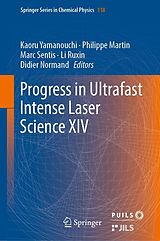 eBook (pdf) Progress in Ultrafast Intense Laser Science XIV de 