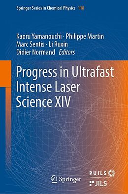 eBook (pdf) Progress in Ultrafast Intense Laser Science XIV de 