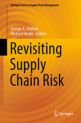 Livre Relié Revisiting Supply Chain Risk de 