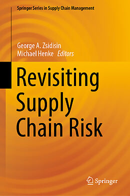 Livre Relié Revisiting Supply Chain Risk de 