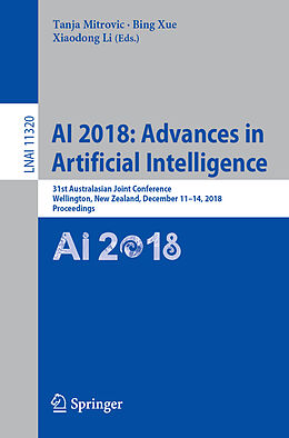 Kartonierter Einband AI 2018: Advances in Artificial Intelligence von 