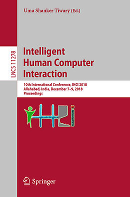 Kartonierter Einband Intelligent Human Computer Interaction von 