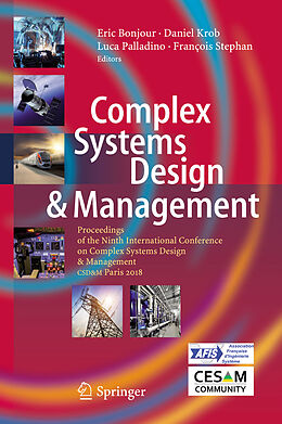 Livre Relié Complex Systems Design & Management de 