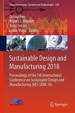 E-Book (pdf) Sustainable Design and Manufacturing 2018 von 
