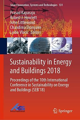 E-Book (pdf) Sustainability in Energy and Buildings 2018 von 