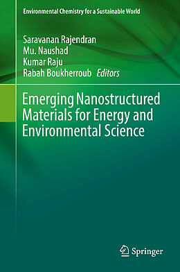 Livre Relié Emerging Nanostructured Materials for Energy and Environmental Science de 