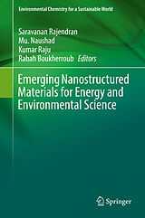 eBook (pdf) Emerging Nanostructured Materials for Energy and Environmental Science de 