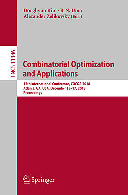 E-Book (pdf) Combinatorial Optimization and Applications von 