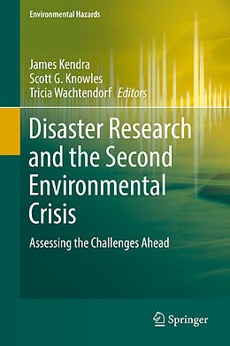 Fester Einband Disaster Research and the Second Environmental Crisis von 