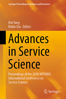 Fester Einband Advances in Service Science von 