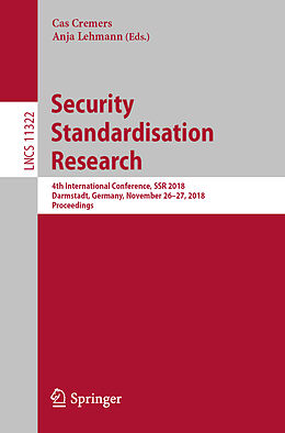 E-Book (pdf) Security Standardisation Research von 