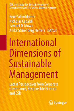 Livre Relié International Dimensions of Sustainable Management de 